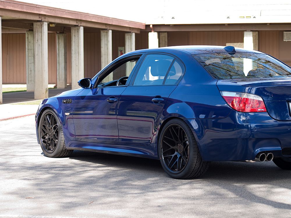 Vertini Concave Magic on BMW M5 ( Matt Black ) 